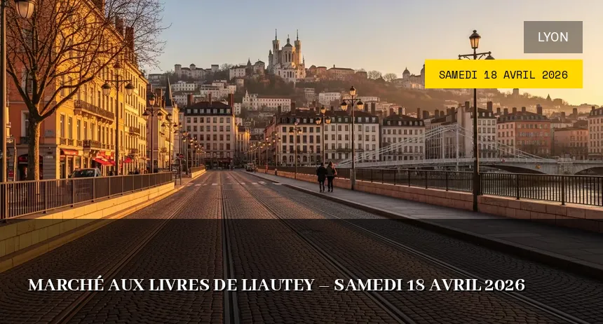 Affiche de l'événement : Marché aux Livres de Liautey – Samedi 18 Avril 2026