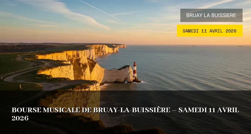 Affiche de l'événement : Bourse Musicale de Bruay-la-Buissière – Samedi 11 Avril 2026
