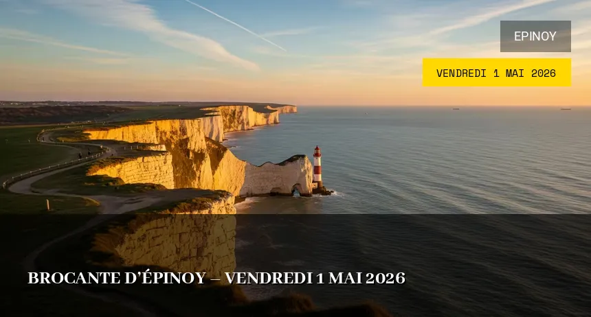 Affiche de l'événement : Brocante d&rsquo;Épinoy – Vendredi 1 Mai 2026