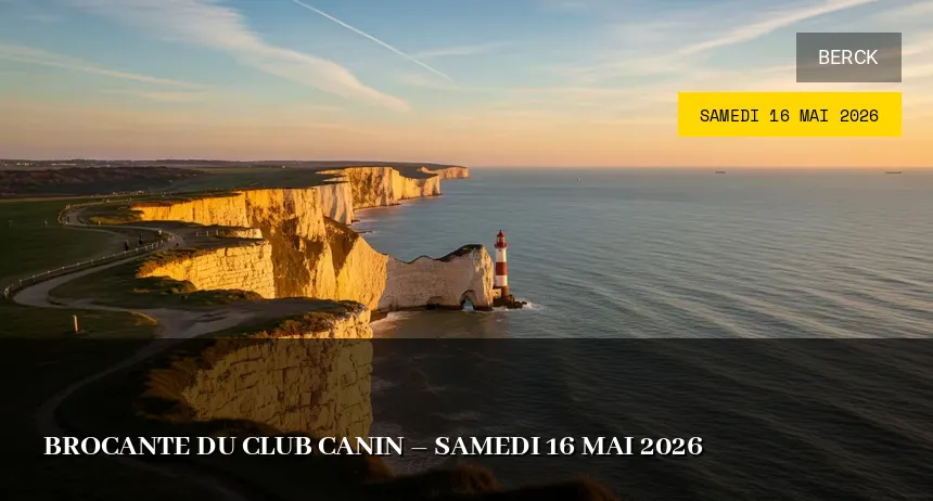 Affiche de l'événement : Brocante du Club Canin – Samedi 16 Mai 2026