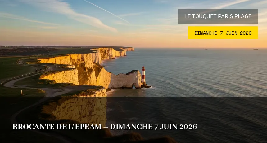 Affiche de l'événement : Brocante de l’EPEAM – Dimanche 7 Juin 2026