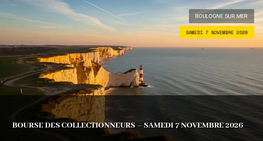 Affiche de l'événement : Bourse des Collectionneurs – Samedi 7 Novembre 2026
