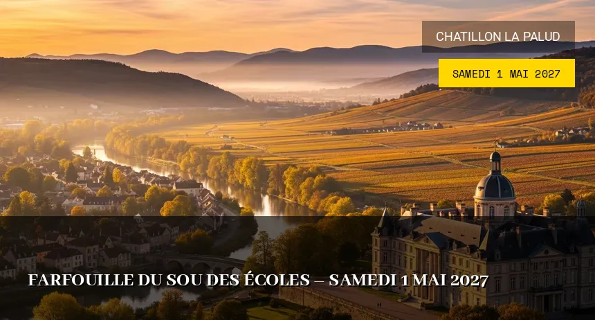 Affiche de l'événement : Farfouille du Sou des Écoles – Samedi 1 Mai 2027