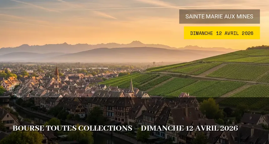 Affiche de l'événement : Bourse Toutes Collections – Dimanche 12 Avril 2026