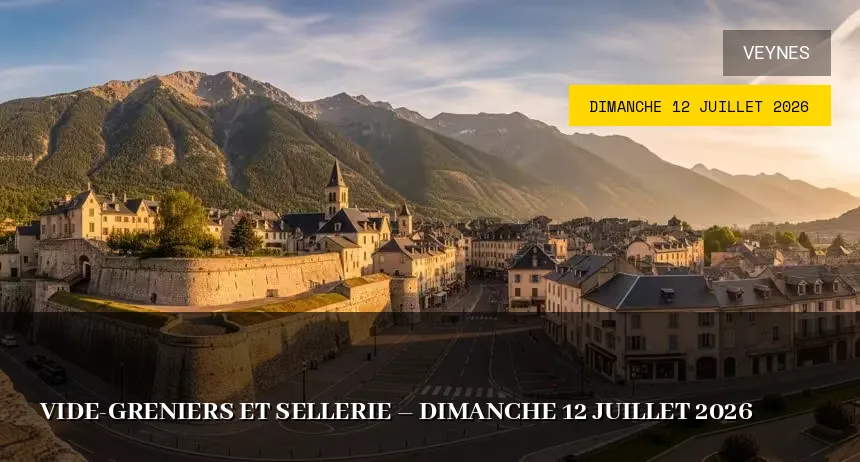 Affiche de l'événement : Vide-greniers et Sellerie – Dimanche 12 Juillet 2026