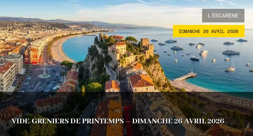Affiche de l'événement : Vide-greniers de Printemps – Dimanche 26 Avril 2026