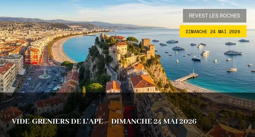 Affiche de l'événement : Vide-greniers de l&rsquo;APE – Dimanche 24 Mai 2026
