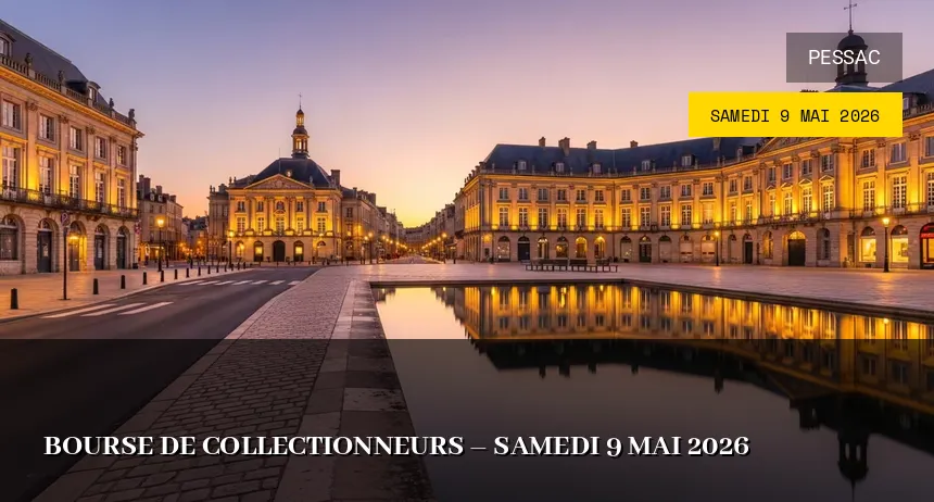 Affiche de l'événement : Bourse de collectionneurs – Samedi 9 Mai 2026