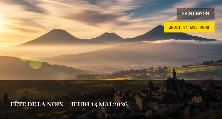 Affiche de l'événement : Fête de la Noix – Jeudi 14 Mai 2026