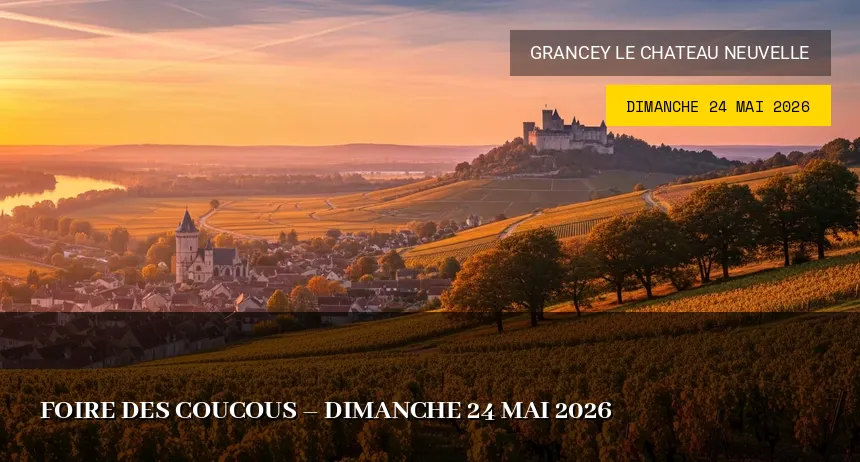 Affiche de l'événement : Foire des Coucous – Dimanche 24 Mai 2026