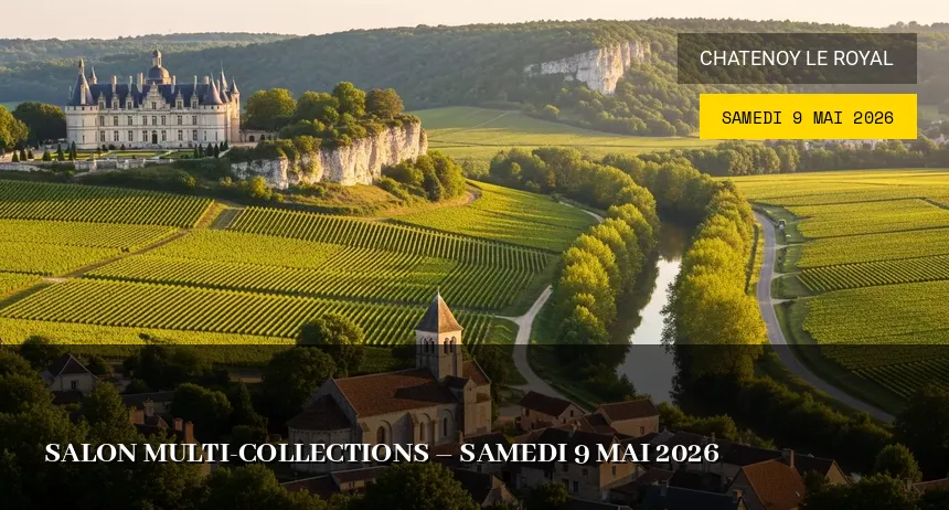 Affiche de l'événement : Salon multi-collections – Samedi 9 Mai 2026