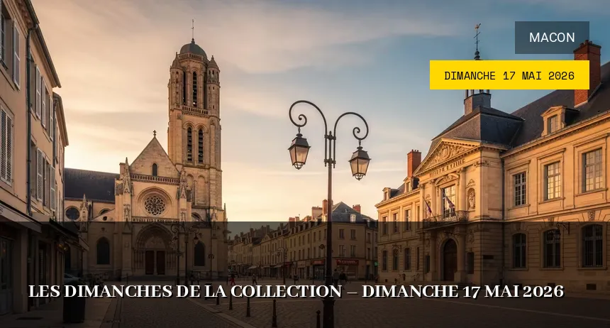 Affiche de l'événement : Les Dimanches de la Collection – Dimanche 17 Mai 2026