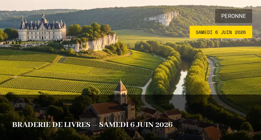 Affiche de l'événement : Braderie de livres – Samedi 6 Juin 2026