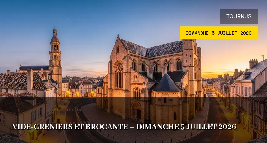 Affiche de l'événement : Vide-greniers et brocante – Dimanche 5 Juillet 2026