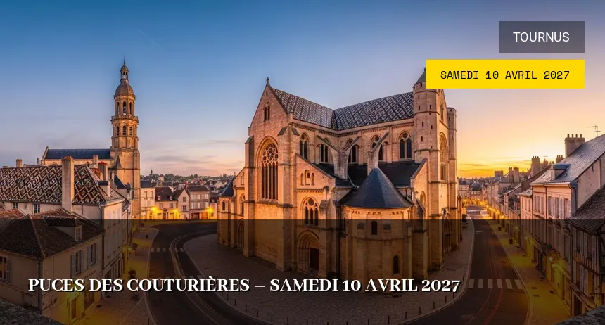 Affiche de l'événement : Puces des Couturières – Samedi 10 Avril 2027