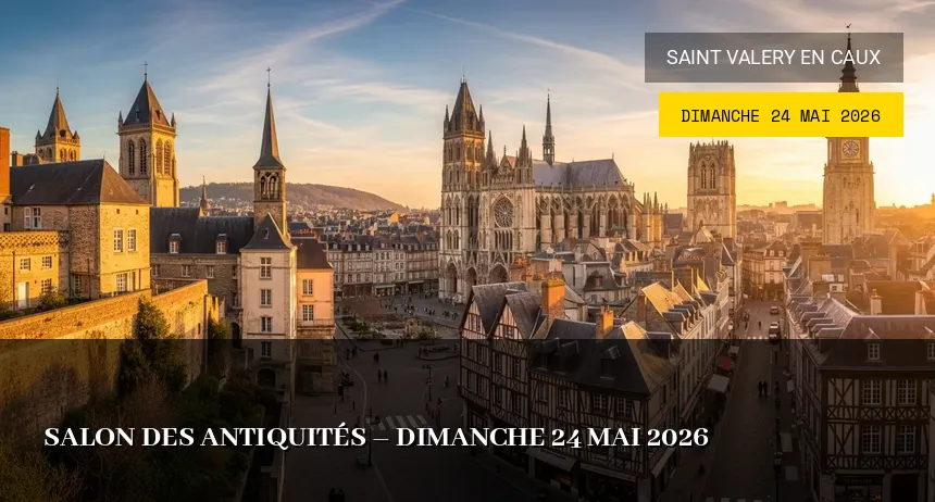 Affiche de l'événement : Salon des Antiquités – Dimanche 24 Mai 2026