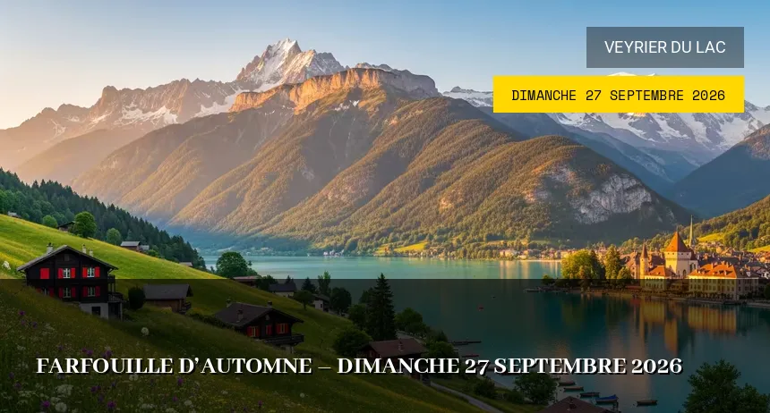 Affiche de l'événement : Farfouille d&rsquo;automne – Dimanche 27 Septembre 2026