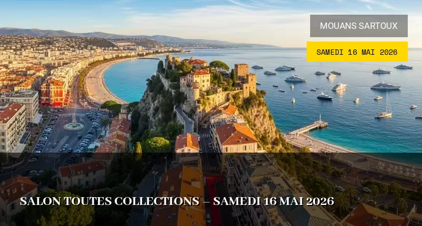 Affiche de l'événement : Salon Toutes Collections – Samedi 16 Mai 2026
