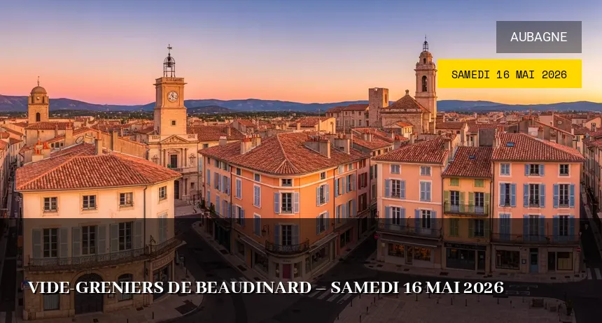 Affiche de l'événement : Vide-greniers de Beaudinard – Samedi 16 Mai 2026