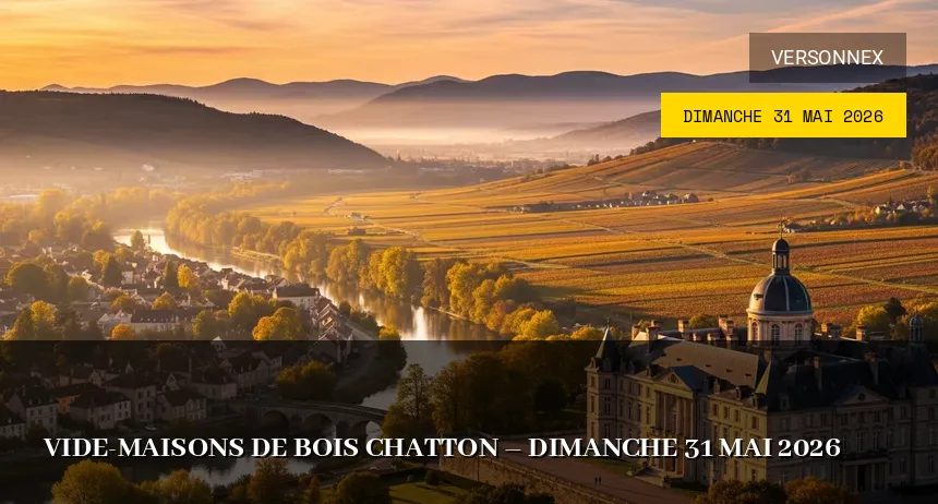 Affiche de l'événement : Vide-maisons de Bois Chatton – Dimanche 31 Mai 2026