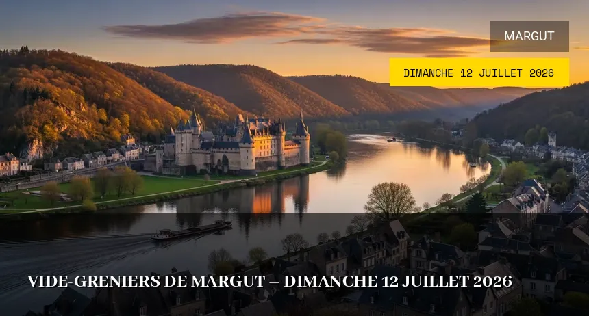 Affiche de l'événement : Vide-greniers de Margut – Dimanche 12 Juillet 2026