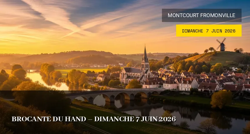 Affiche de l'événement : Brocante du Hand – Dimanche 7 Juin 2026