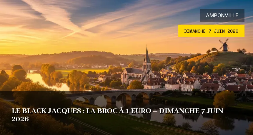 Affiche de l'événement : Le Black Jacques : La broc à 1 euro – Dimanche 7 Juin 2026