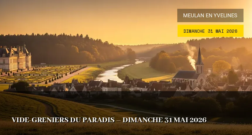 Affiche de l'événement : Vide-greniers du Paradis – Dimanche 31 Mai 2026