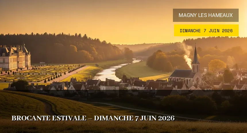 Affiche de l'événement : Brocante estivale – Dimanche 7 Juin 2026