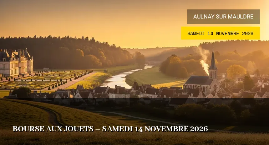 Affiche de l'événement : Bourse aux jouets – Samedi 14 Novembre 2026