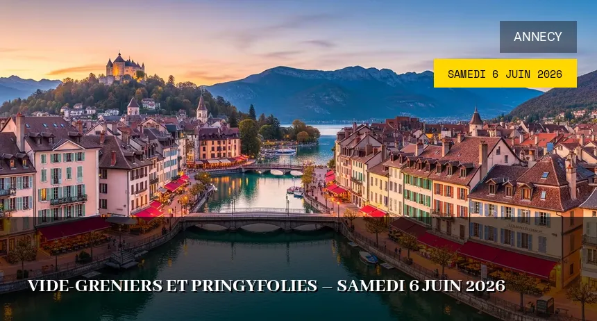Affiche de l'événement : Vide-greniers et Pringyfolies – Samedi 6 Juin 2026