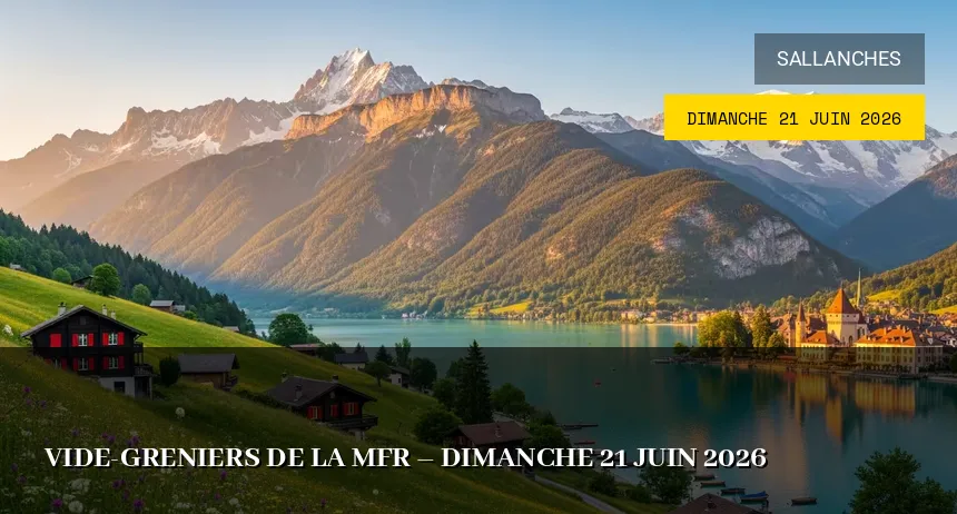 Affiche de l'événement : Vide-greniers de la MFR – Dimanche 21 Juin 2026