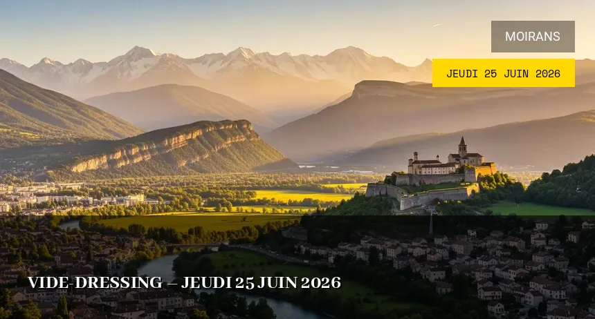 Affiche de l'événement : Vide-dressing – Jeudi 25 Juin 2026