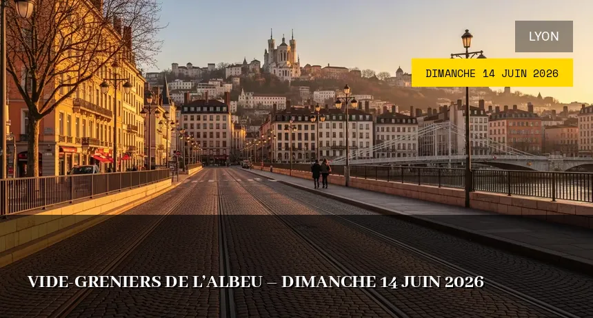 Affiche de l'événement : Vide-greniers de l&rsquo;Albeu – Dimanche 14 Juin 2026