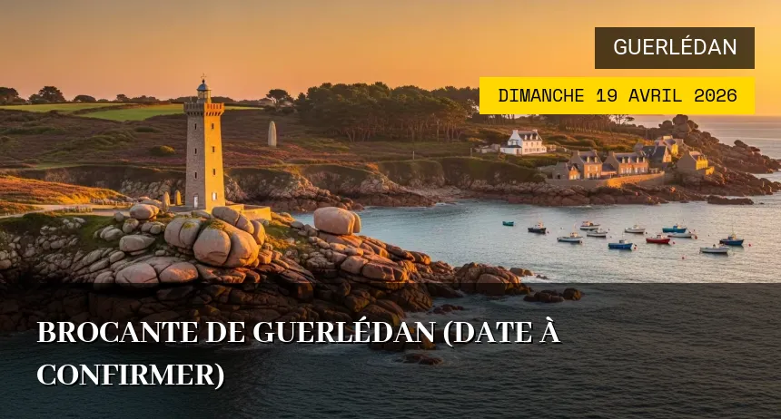 Affiche de l'événement : Brocante de Guerlédan (Date à confirmer)