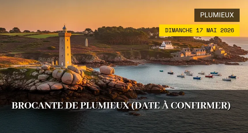 Affiche de l'événement : Brocante de Plumieux (Date à confirmer)