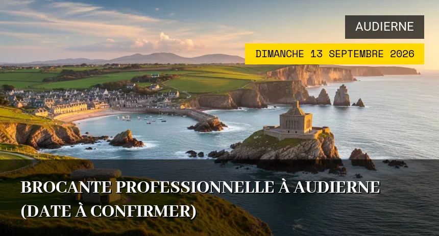 Affiche de l'événement : Brocante professionnelle à Audierne