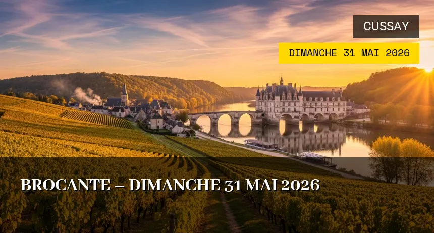 Affiche de l'événement : Brocante – Dimanche 31 Mai 2026