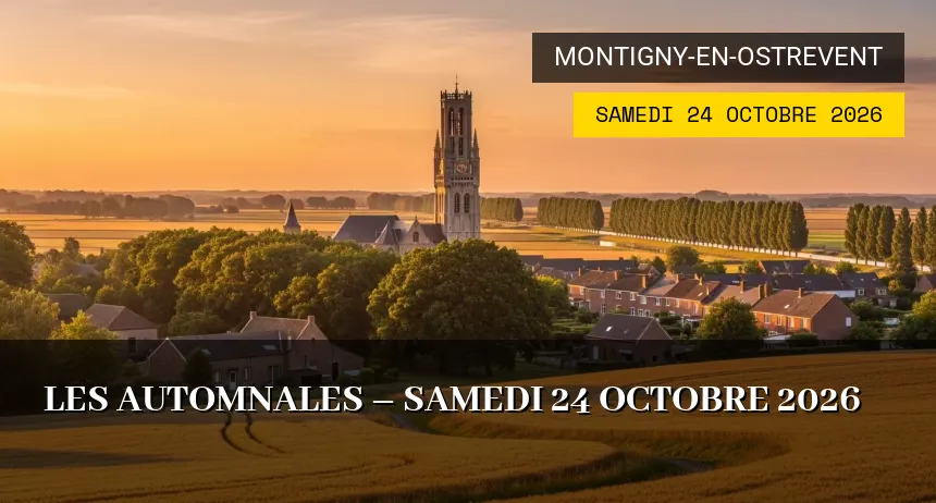 Affiche de l'événement : Les Automnales – Samedi 24 Octobre 2026