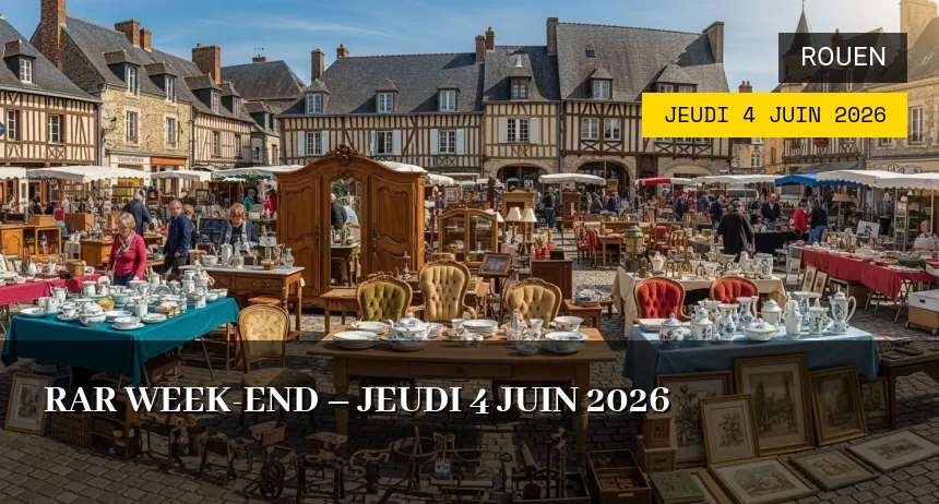 Affiche de l'événement : RAR week-end – Jeudi 4 Juin 2026