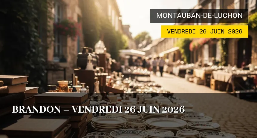 Affiche de l'événement : BRANDON – Vendredi 26 Juin 2026