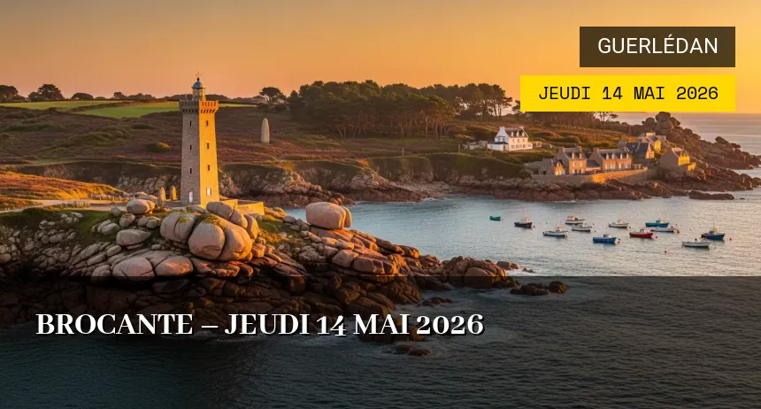 Affiche de l'événement : Brocante – Jeudi 14 Mai 2026