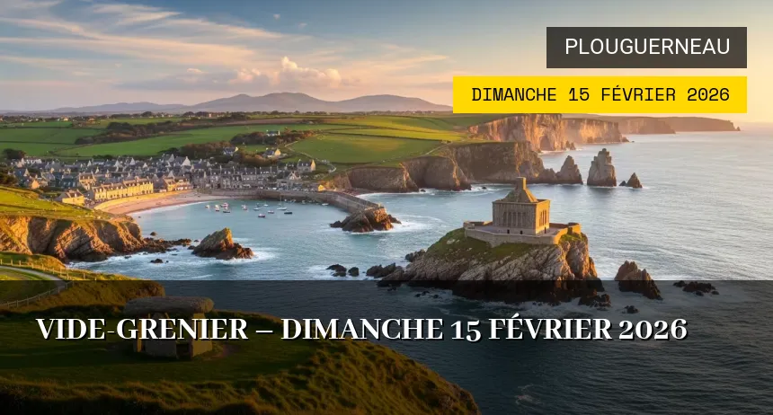Affiche de l'événement : Vide-grenier – Dimanche 15 Février 2026