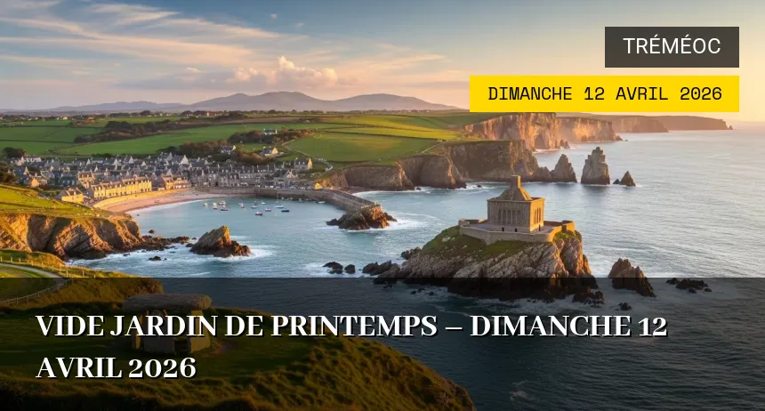 Affiche de l'événement : Vide jardin de printemps – Dimanche 12 Avril 2026