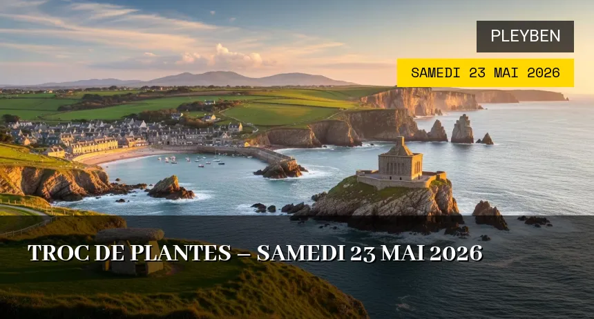 Affiche de l'événement : Troc de plantes – Samedi 23 Mai 2026