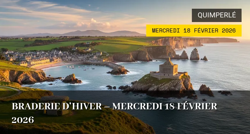 Affiche de l'événement : Braderie d&rsquo;hiver – Mercredi 18 Février 2026