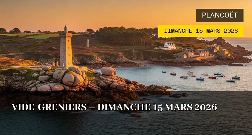 Affiche de l'événement : Vide-greniers – Dimanche 15 Mars 2026