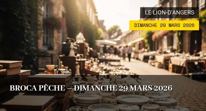 Affiche de l'événement : Broca Pêche – Dimanche 29 Mars 2026