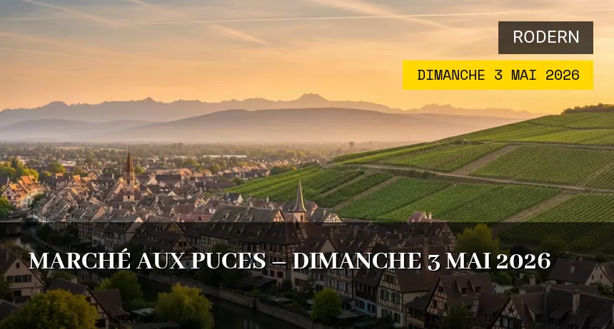 Affiche de l'événement : Marché aux puces de Holtzwihr