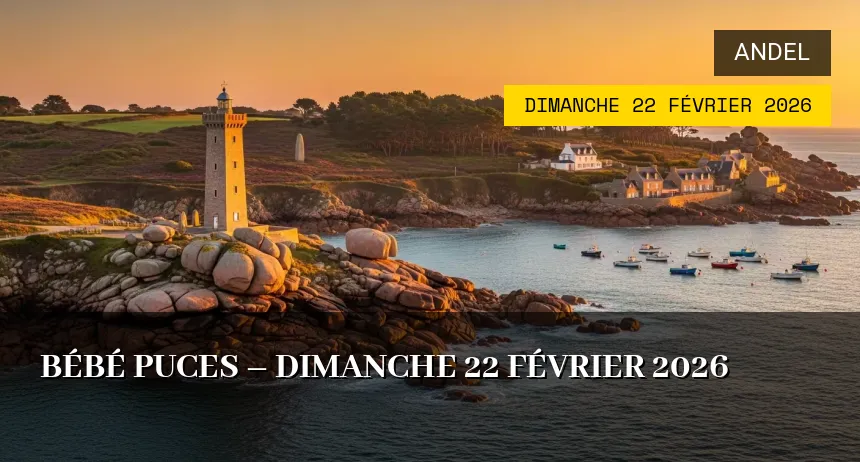 Affiche de l'événement : Bébé puces – Dimanche 22 Février 2026